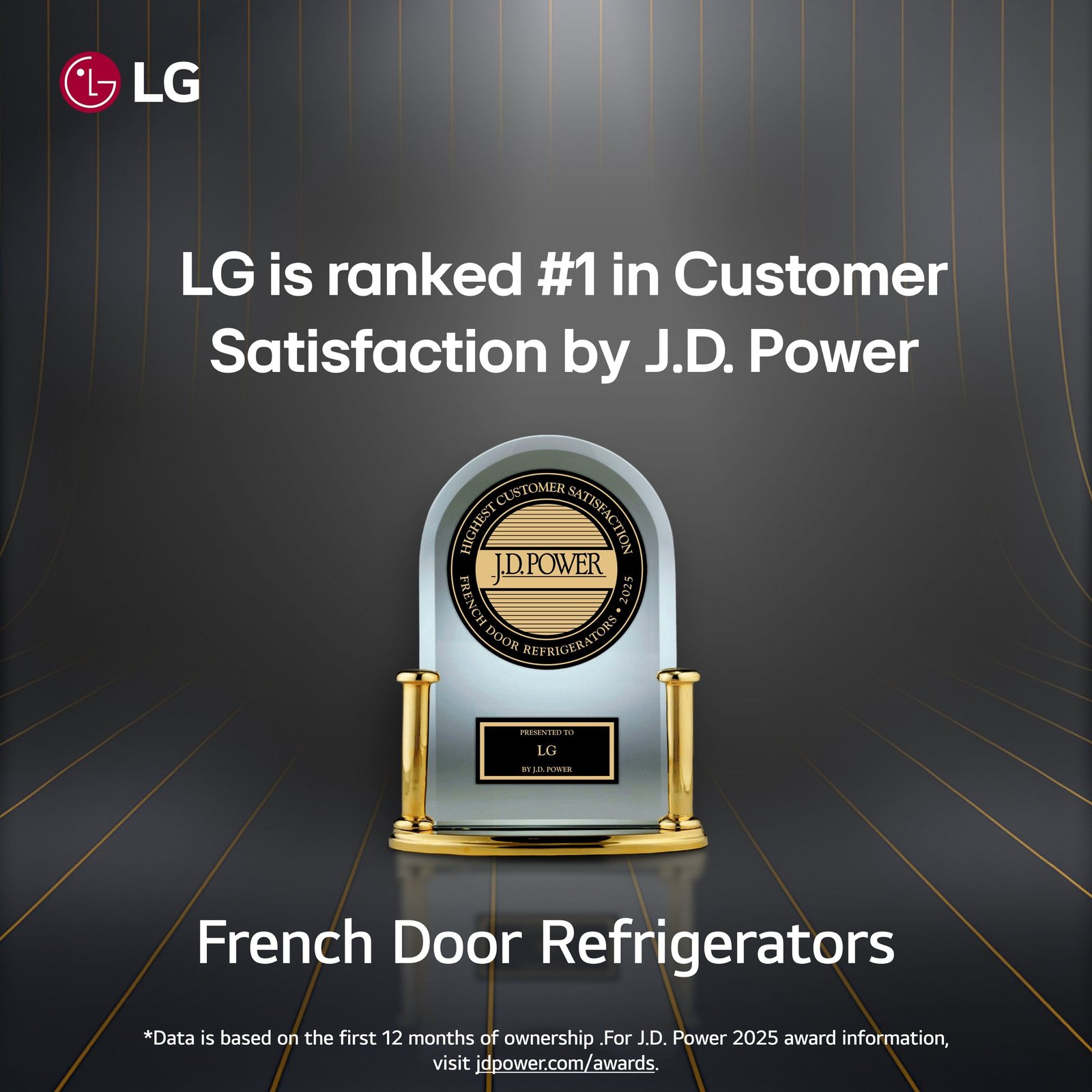 LG - STUDIO 36-in Wide Counter-Depth MAX 26.5 Cu. Ft. French Door Smart Refrigerator with Internal Water Dispenser - Essence White - Image 4
