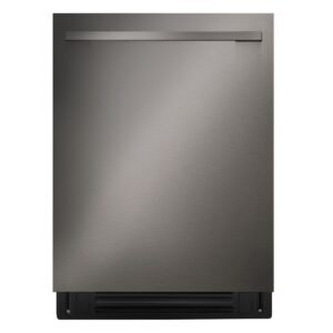 LG - FlushFit 24-inTop Control Smart Built-In Stainless Steel Tub Dishwasher with 3rd Rack, 1-Hour Wash and Dry, 46dBA - Black Stainless Steel