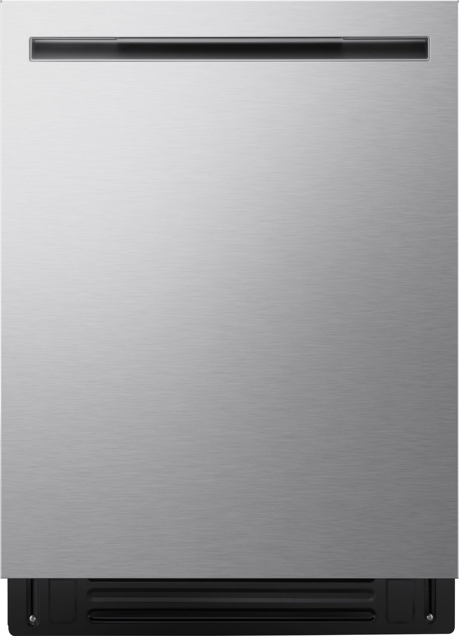 LG - FlushFit 24-in Top Control Smart Built-In Stainless Steel Tub Dishwasher with 3rd Rack, 1 Hour Wash and Dry, 42dBA - Stainless Steel