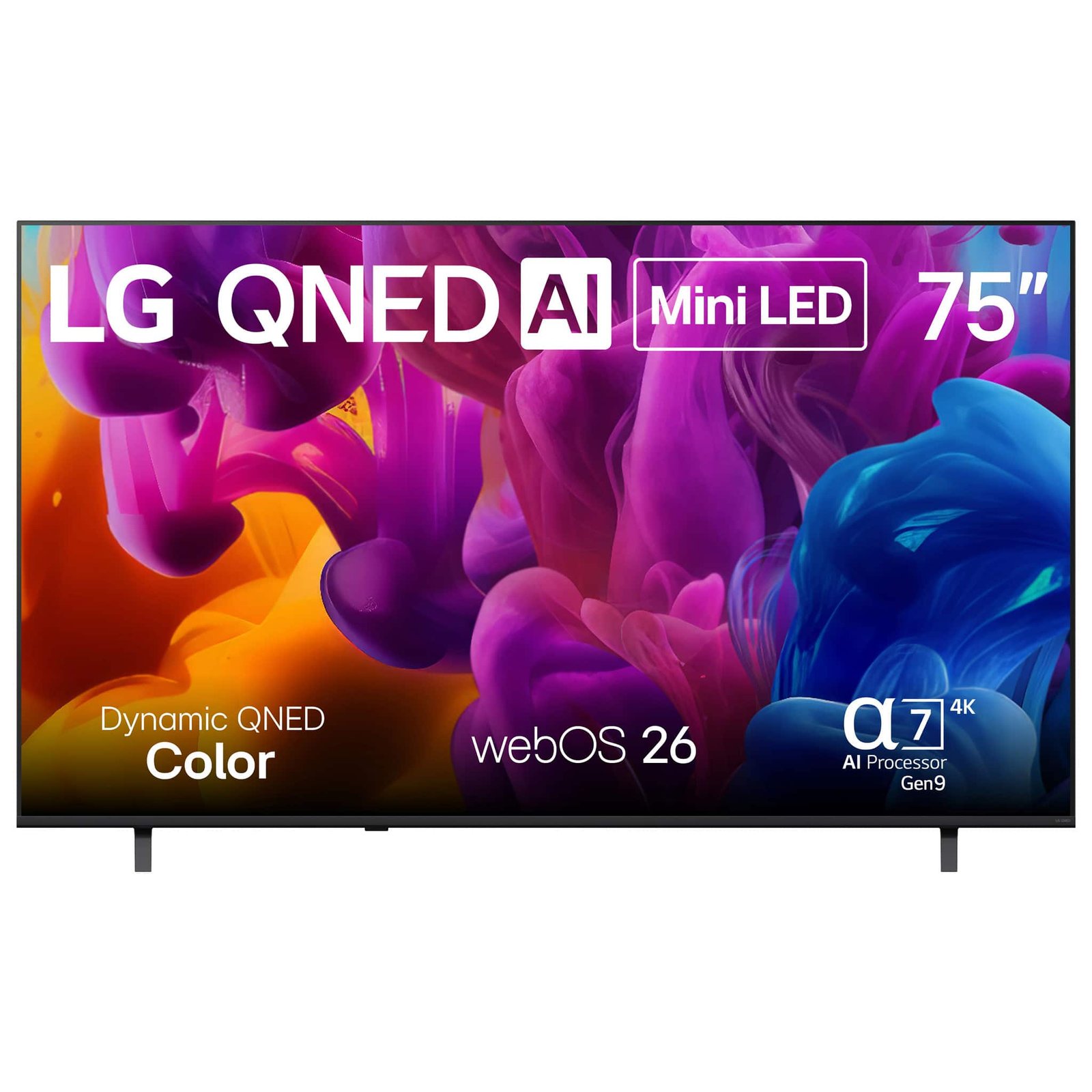 LG - 75" Class 74B Series QNED AI Mini LED 4K Smart webOS TV - Image 2