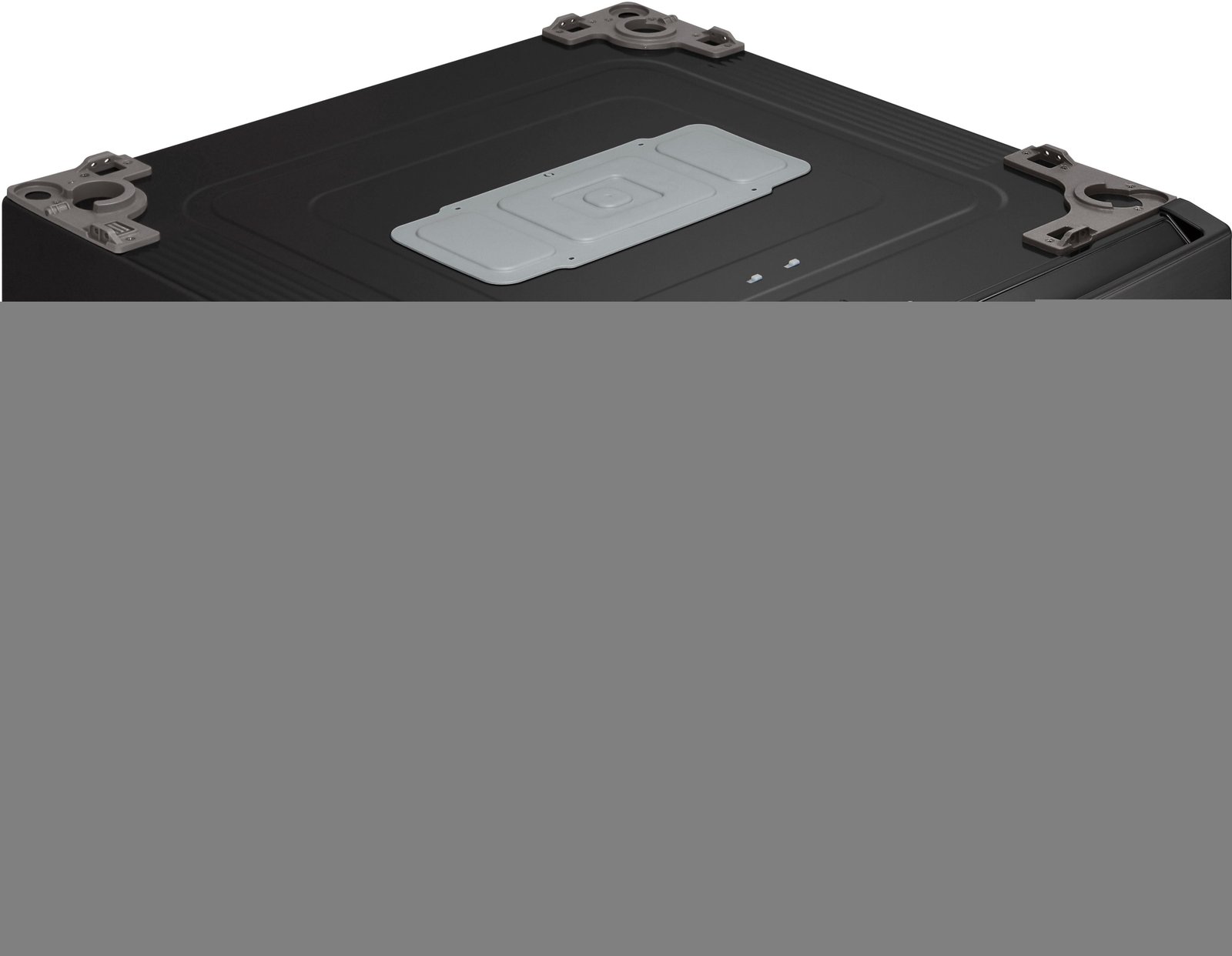 LG - SideKick 1.0 Cu. Ft. High-Efficiency Smart Pedestal Washer - Black Steel - Image 2
