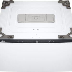 LG - SideKick 1.0 Cu. Ft. High-Efficiency Smart Pedestal Washer - White
