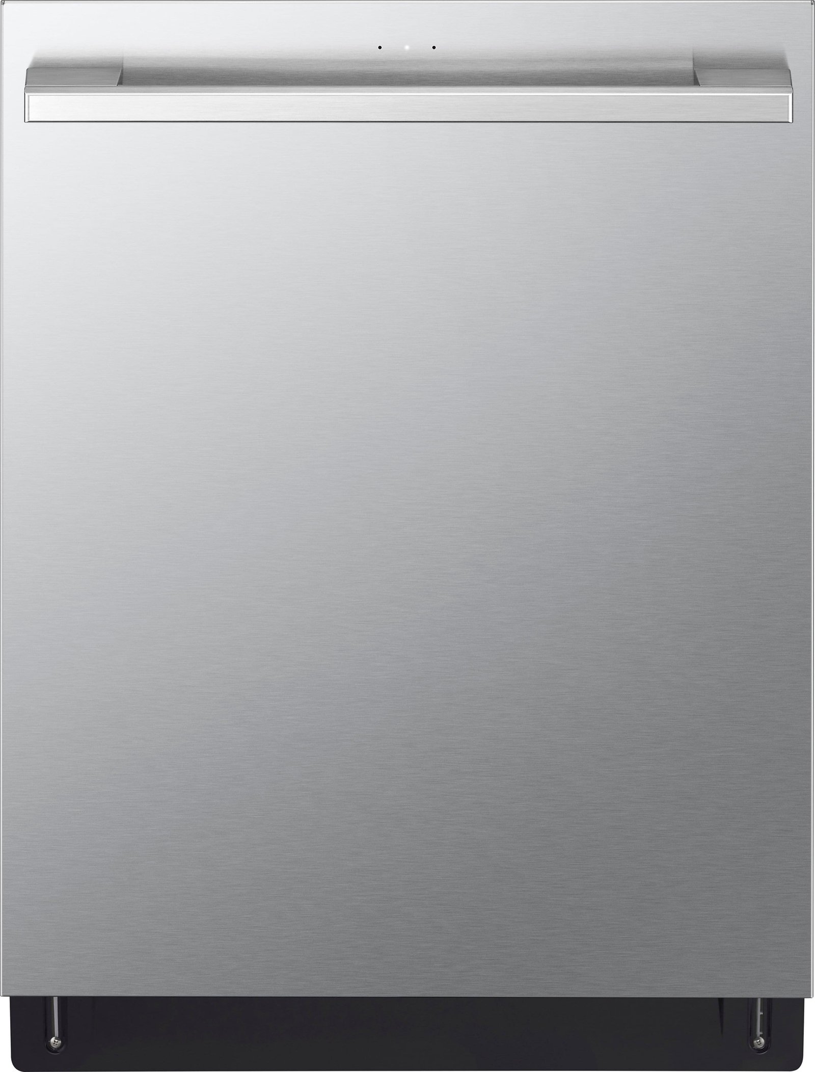 LG - STUDIO 24-in Top Control Smart Built-In Stainless Steel Tub Dishwasher with 3rd Rack, QuadWash Pro and 40dBA - Stainless Steel