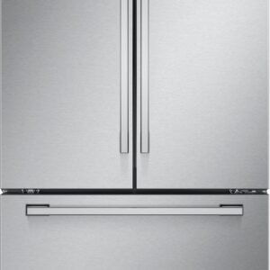 LG - STUDIO 36-in Wide Counter-Depth MAX 26.5 Cu. Ft. French Door Smart Refrigerator with Internal Water Dispenser - Stainless Steel