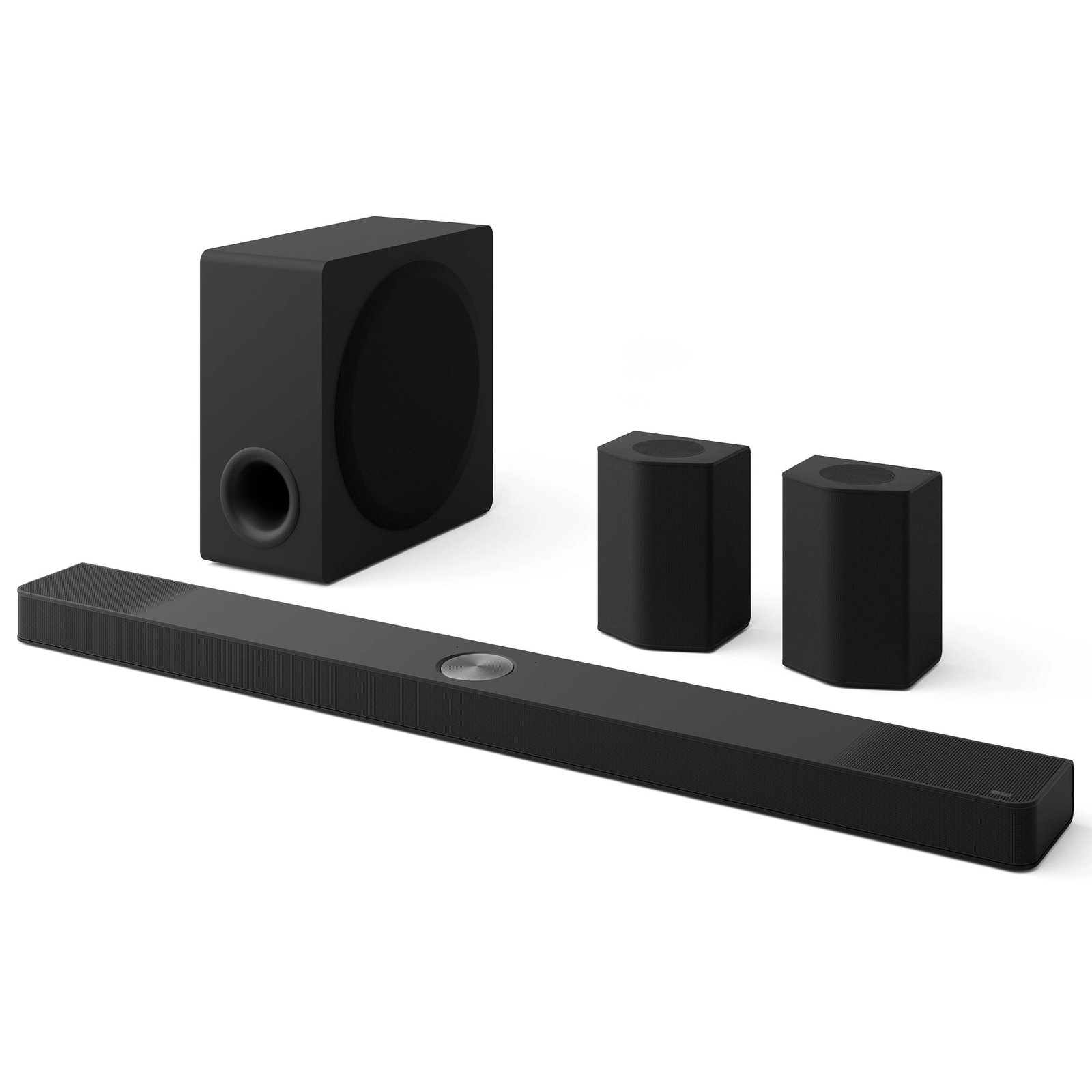 LG - 9.1.5-Channel S95AR Home Theater Soundbar with Wireless Subwoofer and Rear Speakers, Dolby Atmos, WOW Orchestra - Black