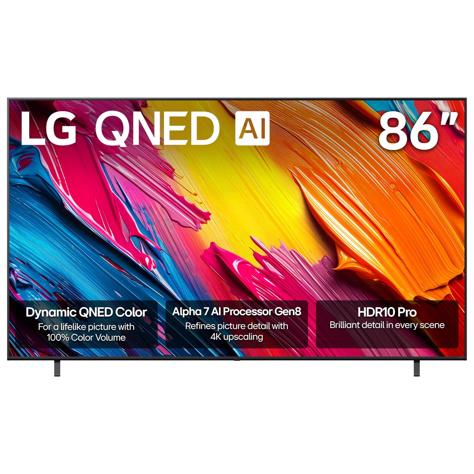 LG - 86" Class 70A Series QNED AI 4K UHD Smart webOS TV (2025) - Image 2