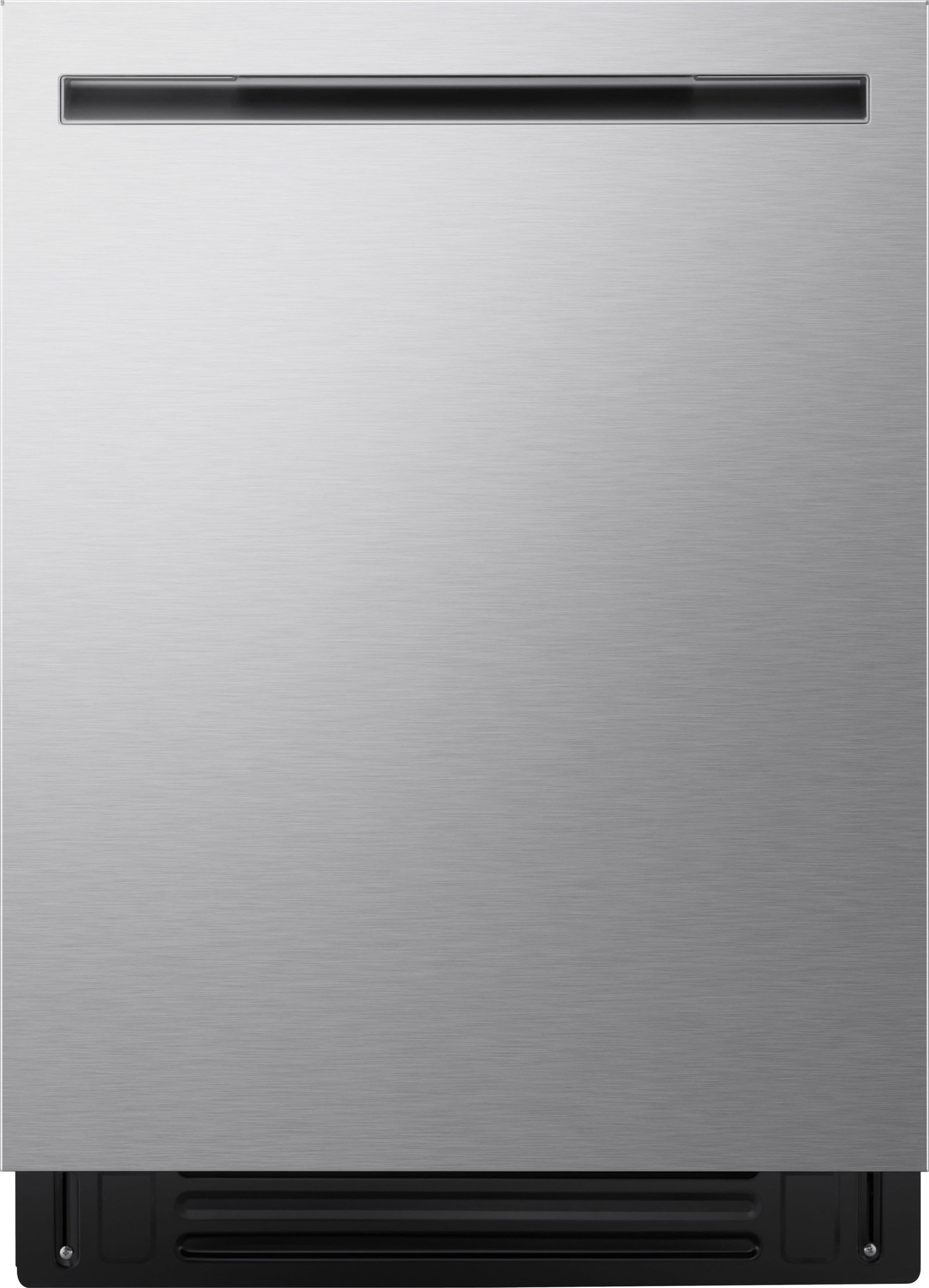 LG - FlushFit 24-in Top Control Smart Built-In Stainless Steel Tub Dishwasher with 3rd Rack, 1 Hour Wash and Dry, 44dBA - Stainless Steel