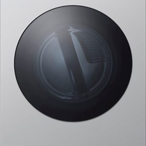 LG - SIGNATURE 9.0 Cu. Ft. Stackable Smart Electric Dryer with Steam and AI Sensor Dry - Brushed Platinum Steel