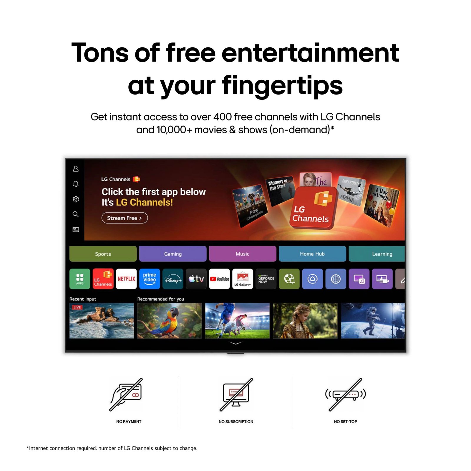 LG - 85" Class 74B Series QNED AI Mini LED 4K Smart webOS TV (2026) - Image 7